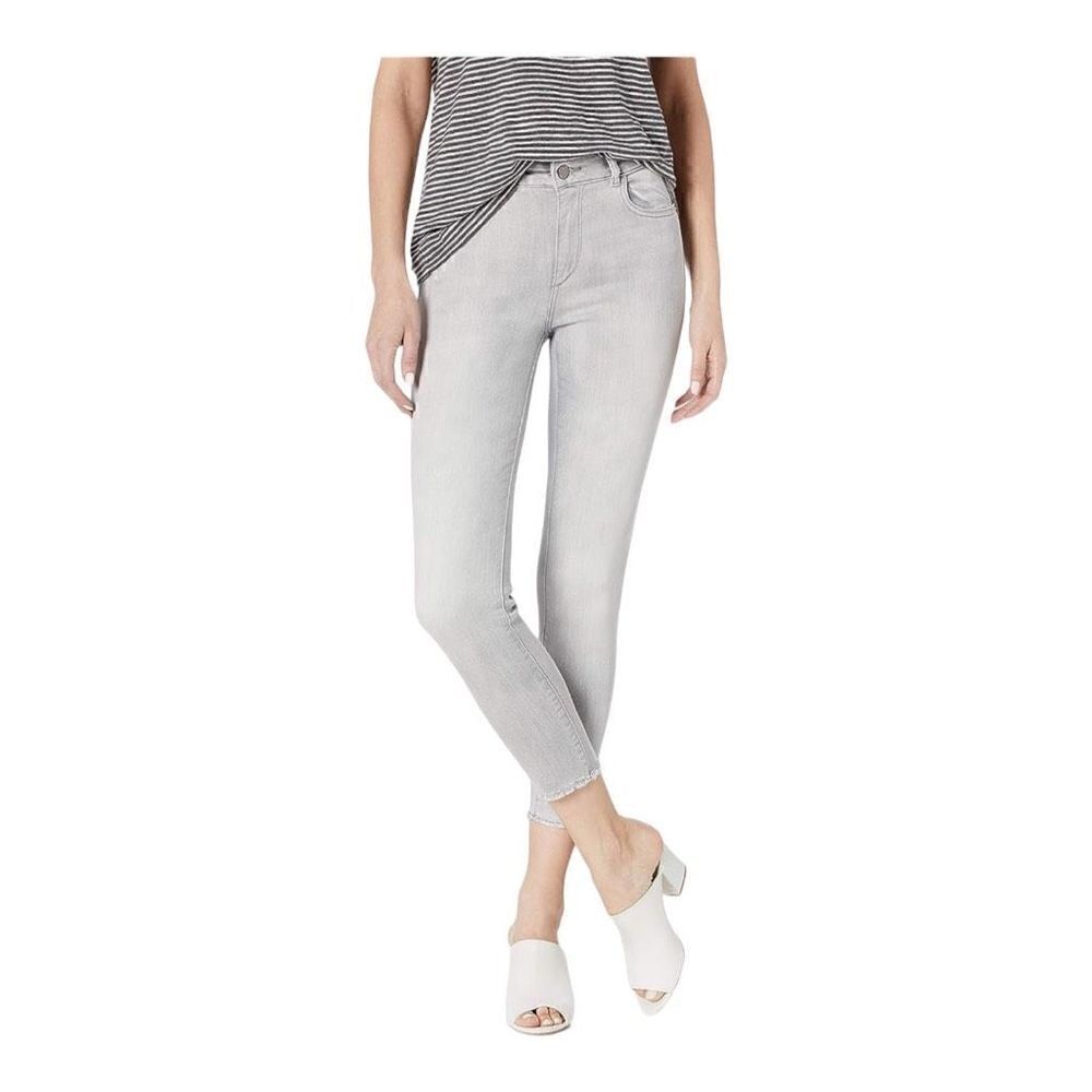 DL 1961 Women’s Florence gray size 28 Mid-Rise Ankle Skinny Jeans